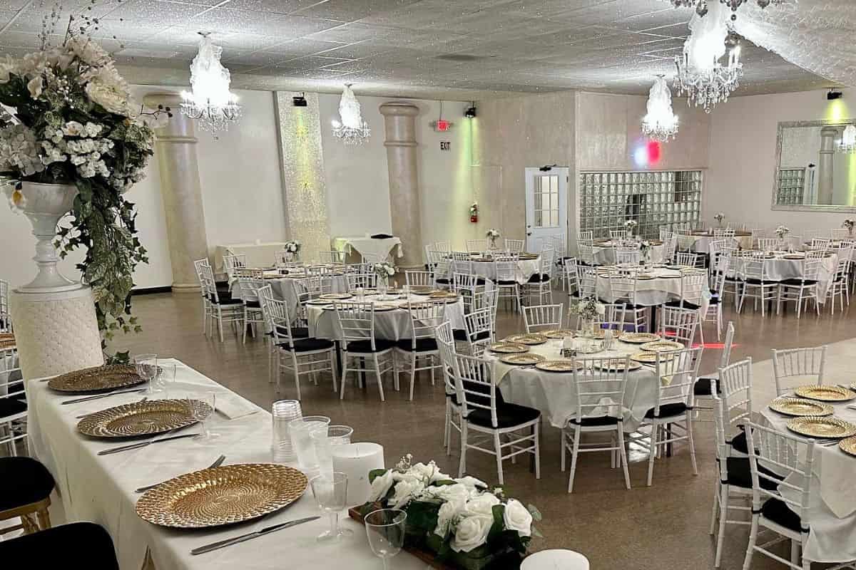 Banquet hall in California